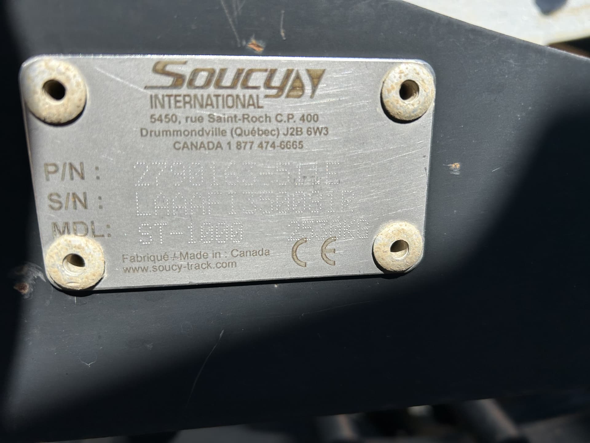2018 Soucy ST-1000 Image