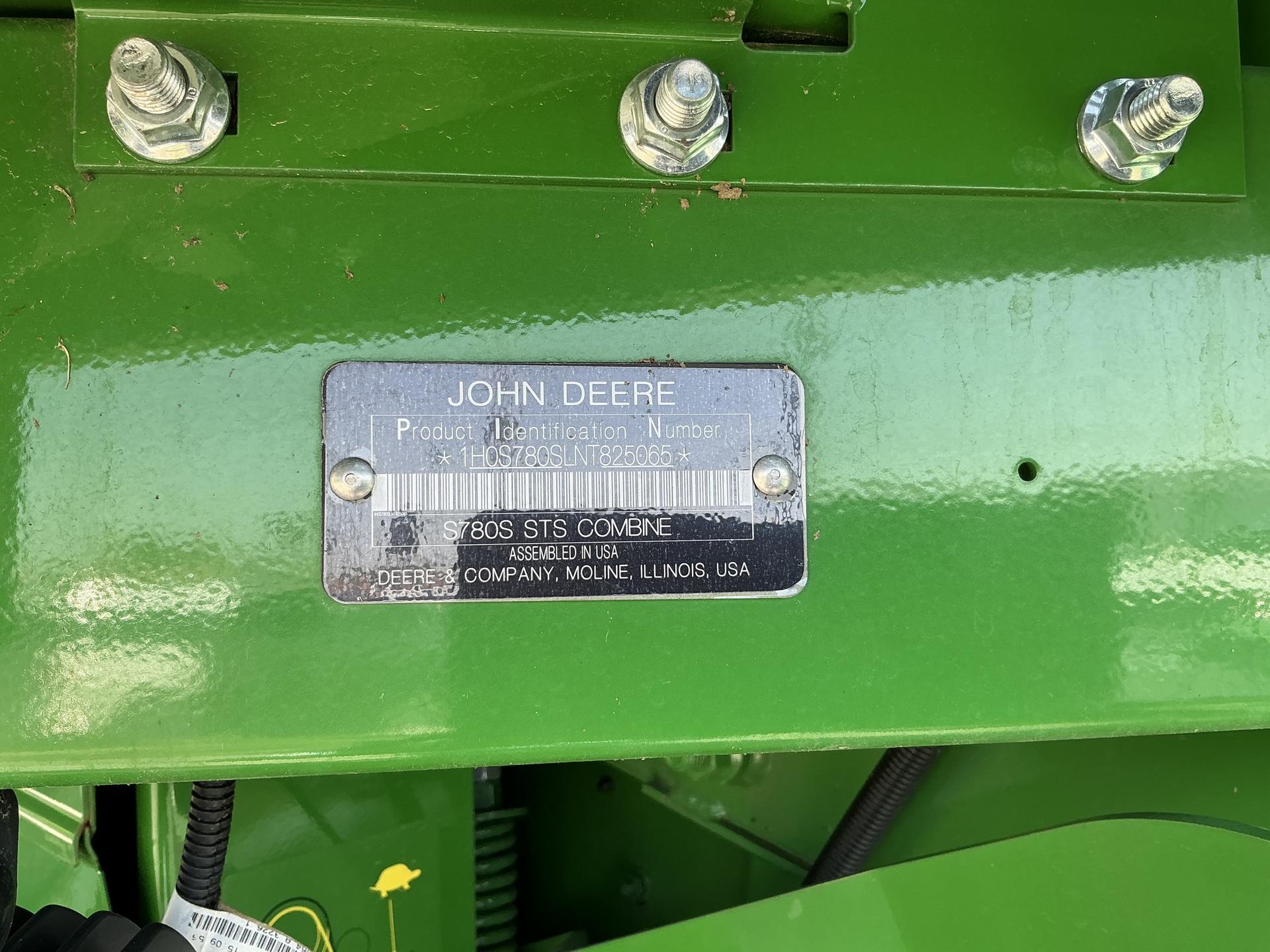 2023 John Deere S780 Image