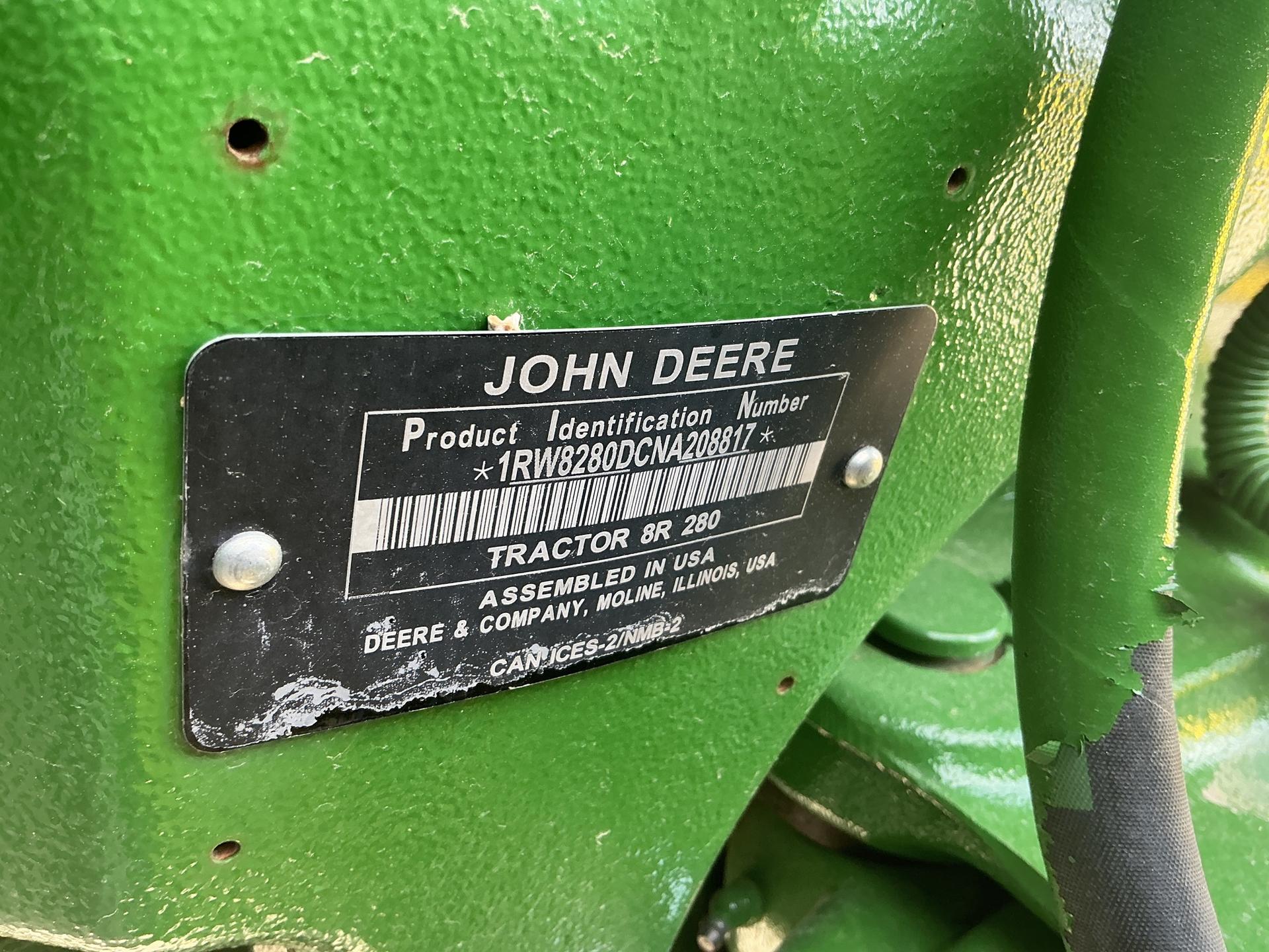 2022 John Deere 8R 280 Image