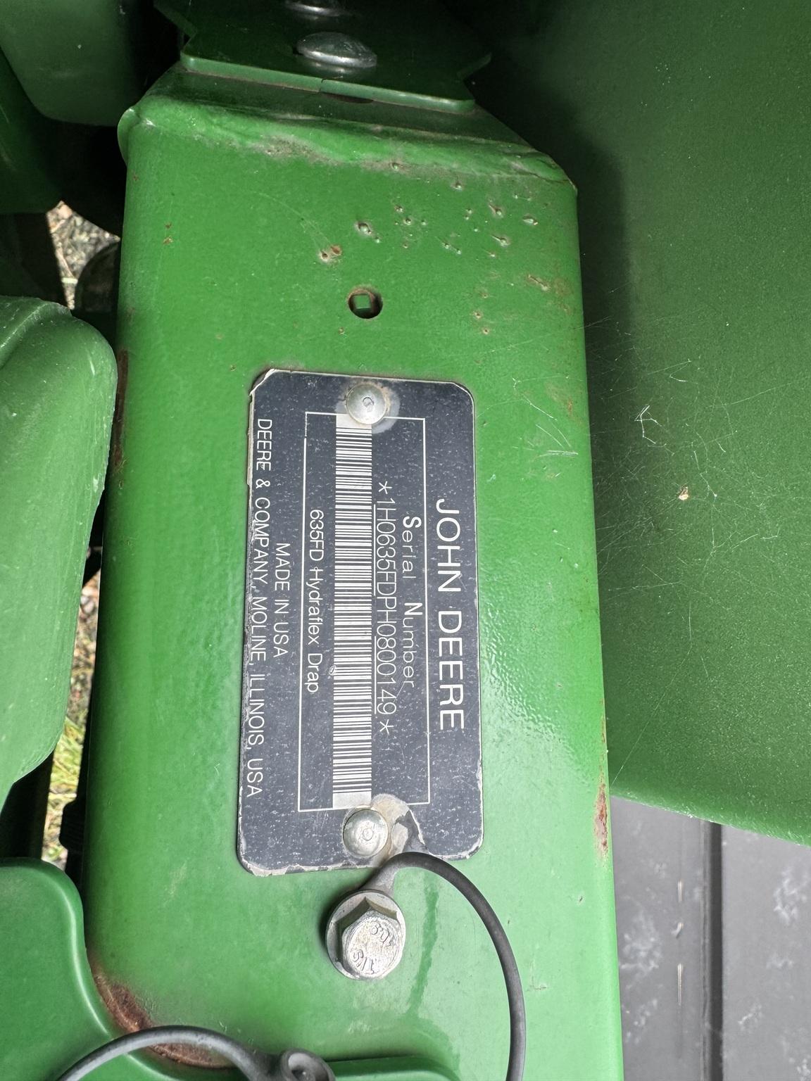 2018 John Deere 635FD Image