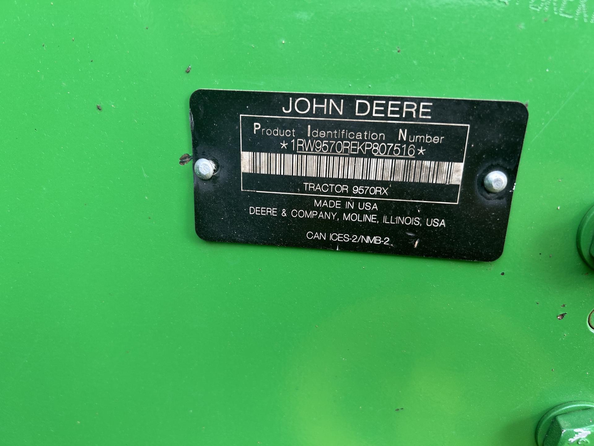 2019 John Deere 9570RX Image