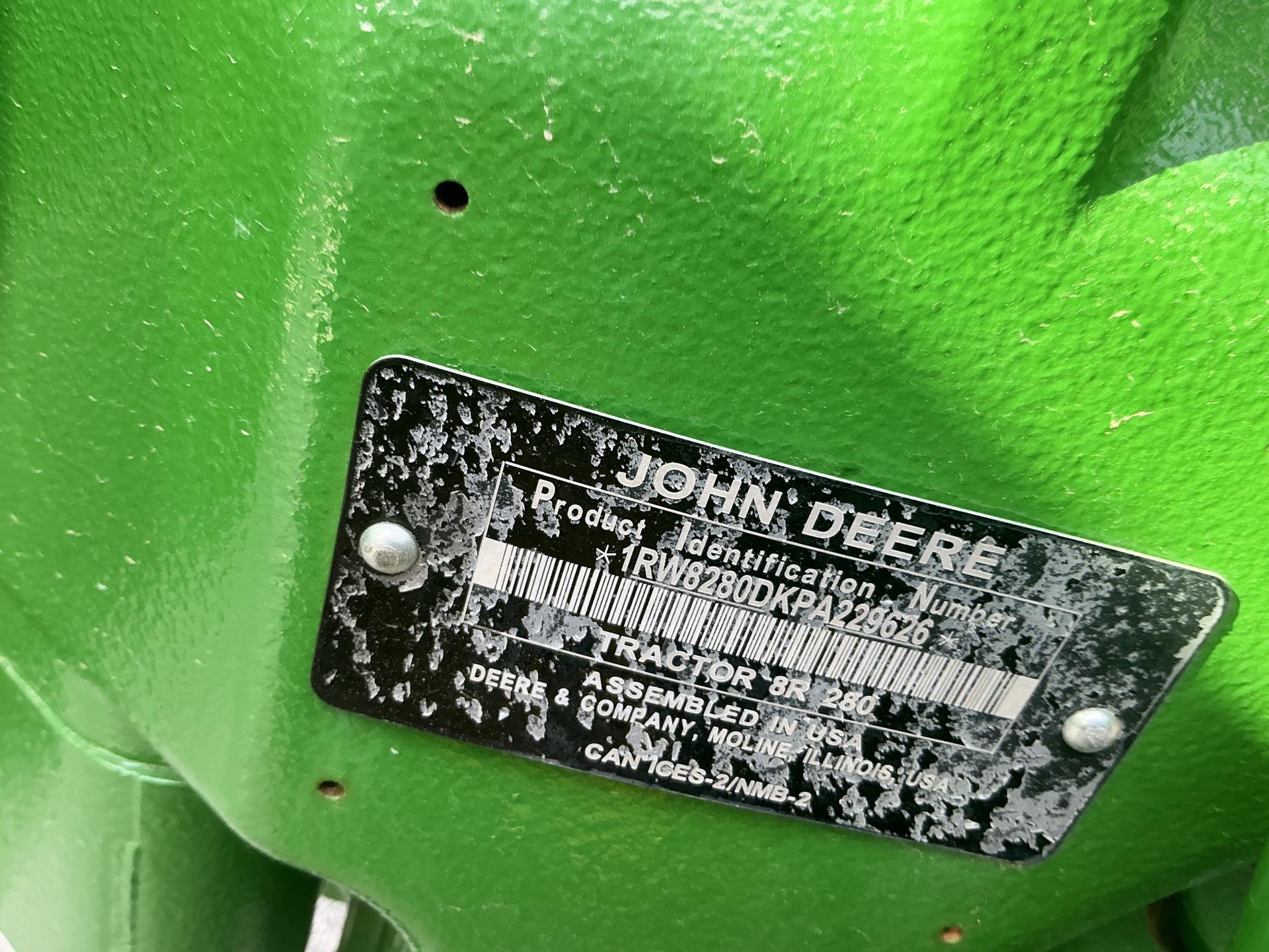 2024 John Deere 8R 280 Image