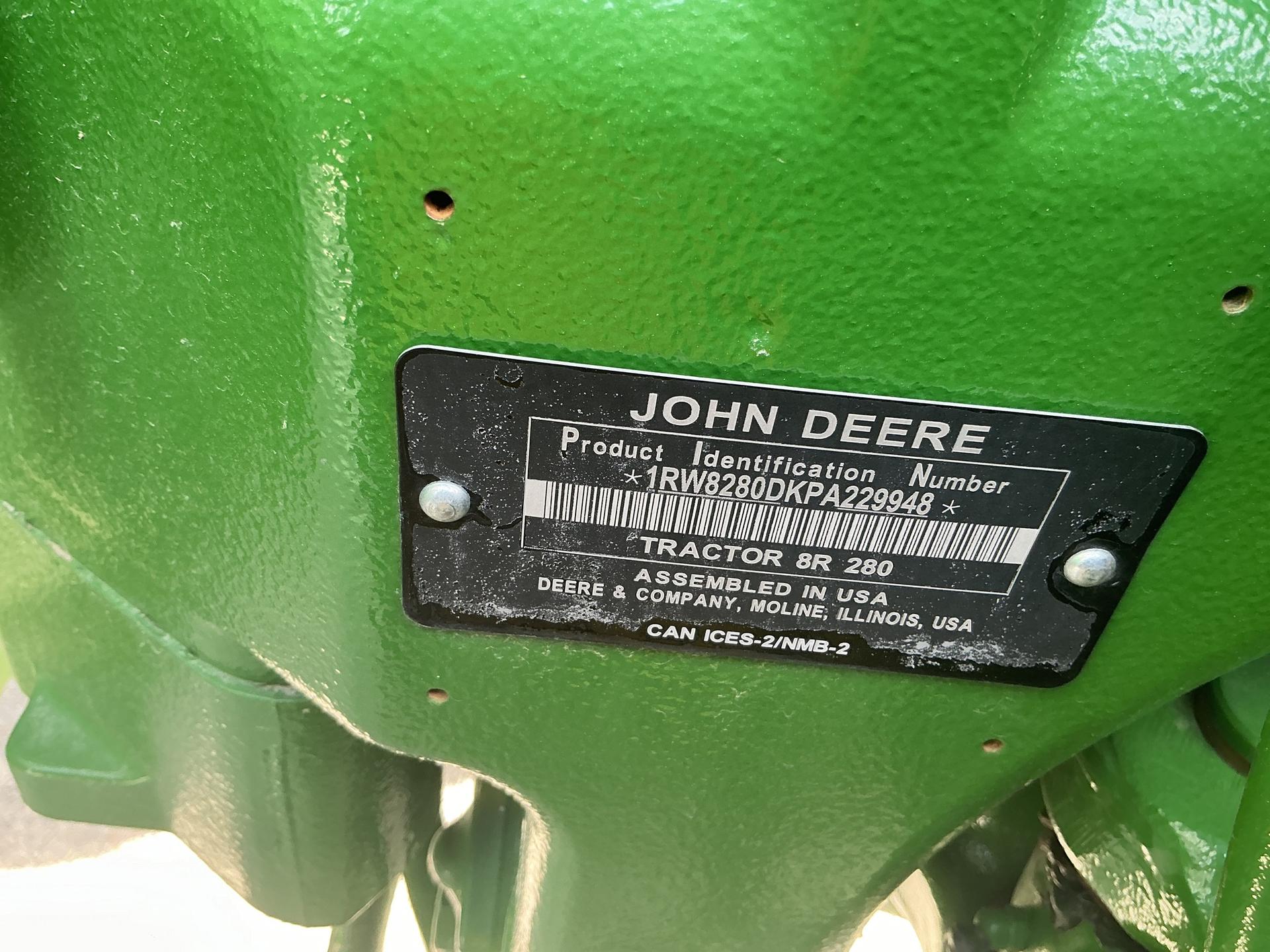 2024 John Deere 8R 280 Image