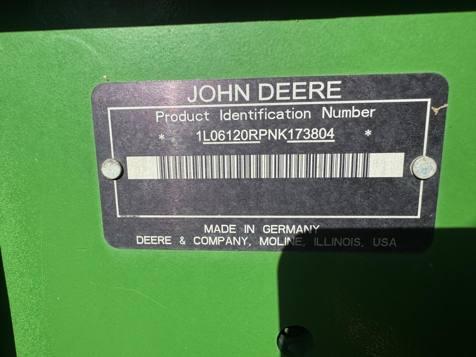 2023 John Deere 6R 120 Image