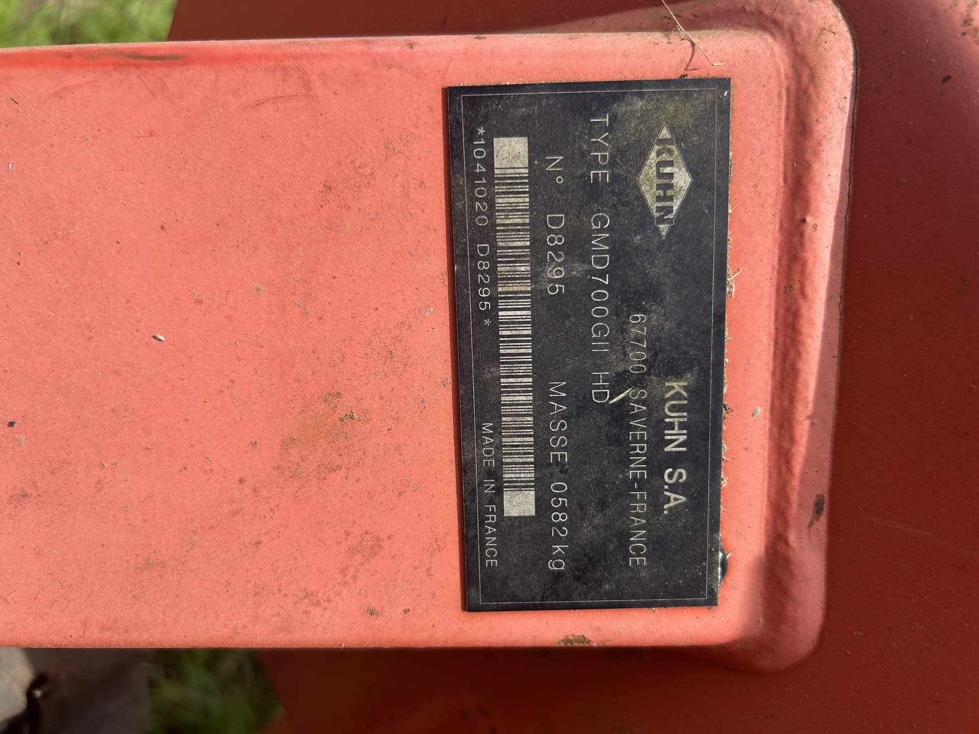 2010 Kuhn GMD700GH HD Image