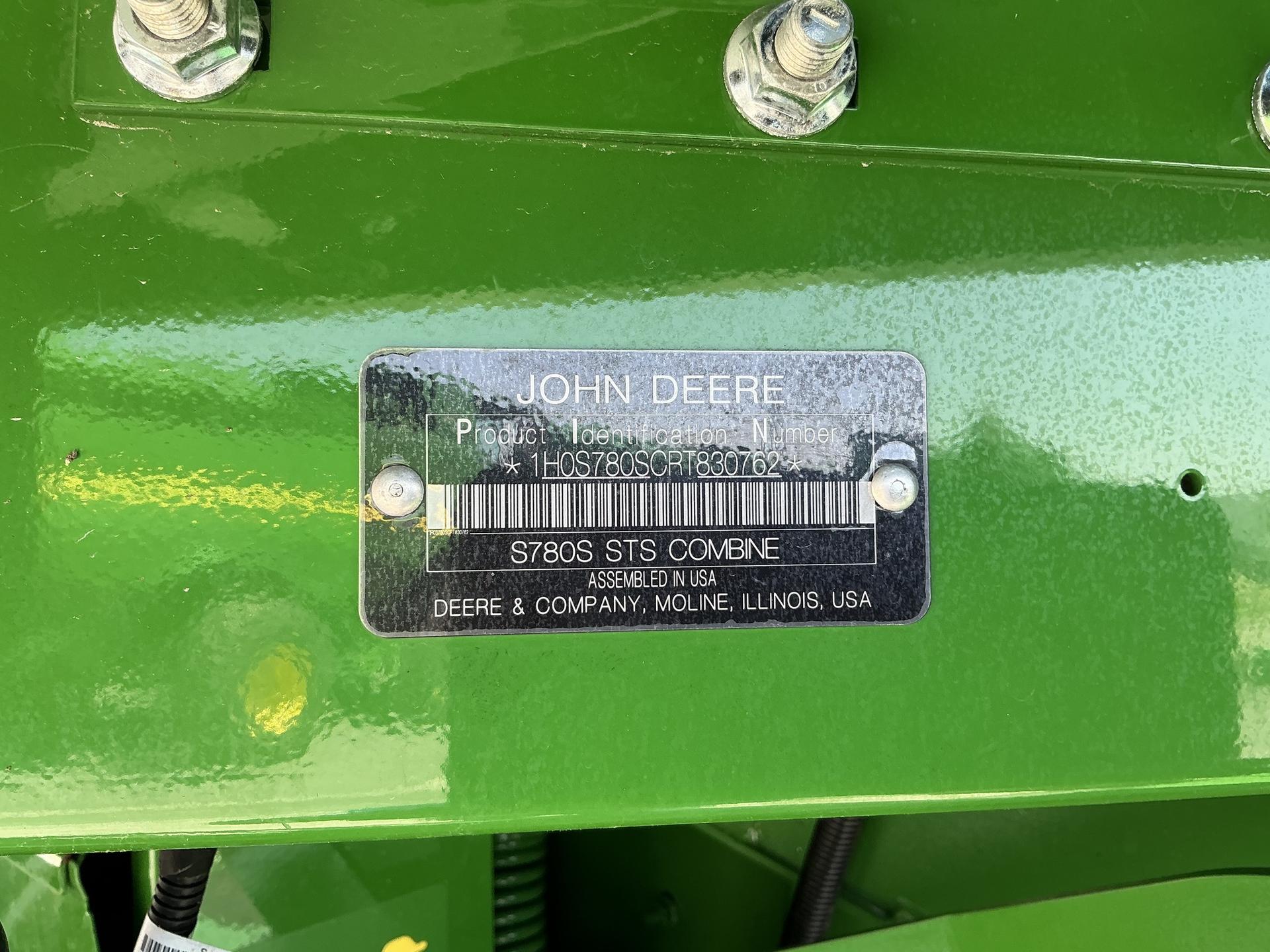 2024 John Deere S780 Image