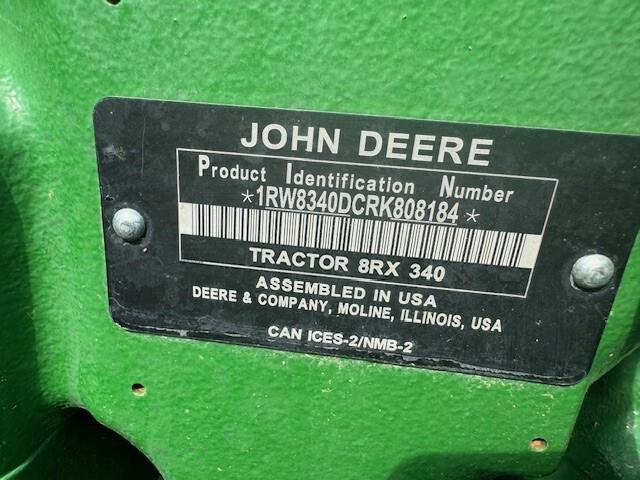 2024 John Deere 8RX 340 Image
