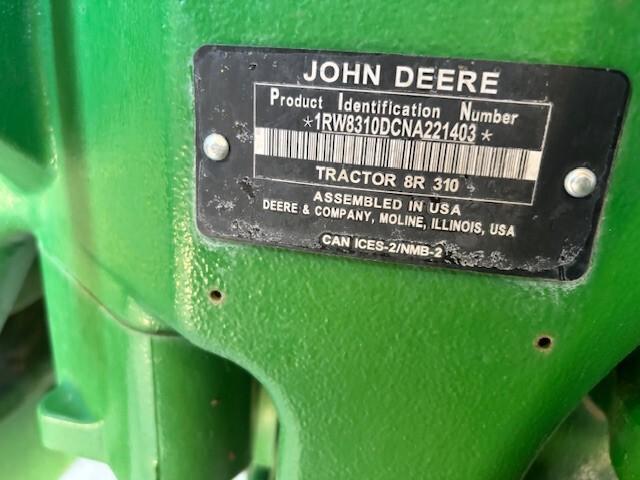 2023 John Deere 8R 310 Image