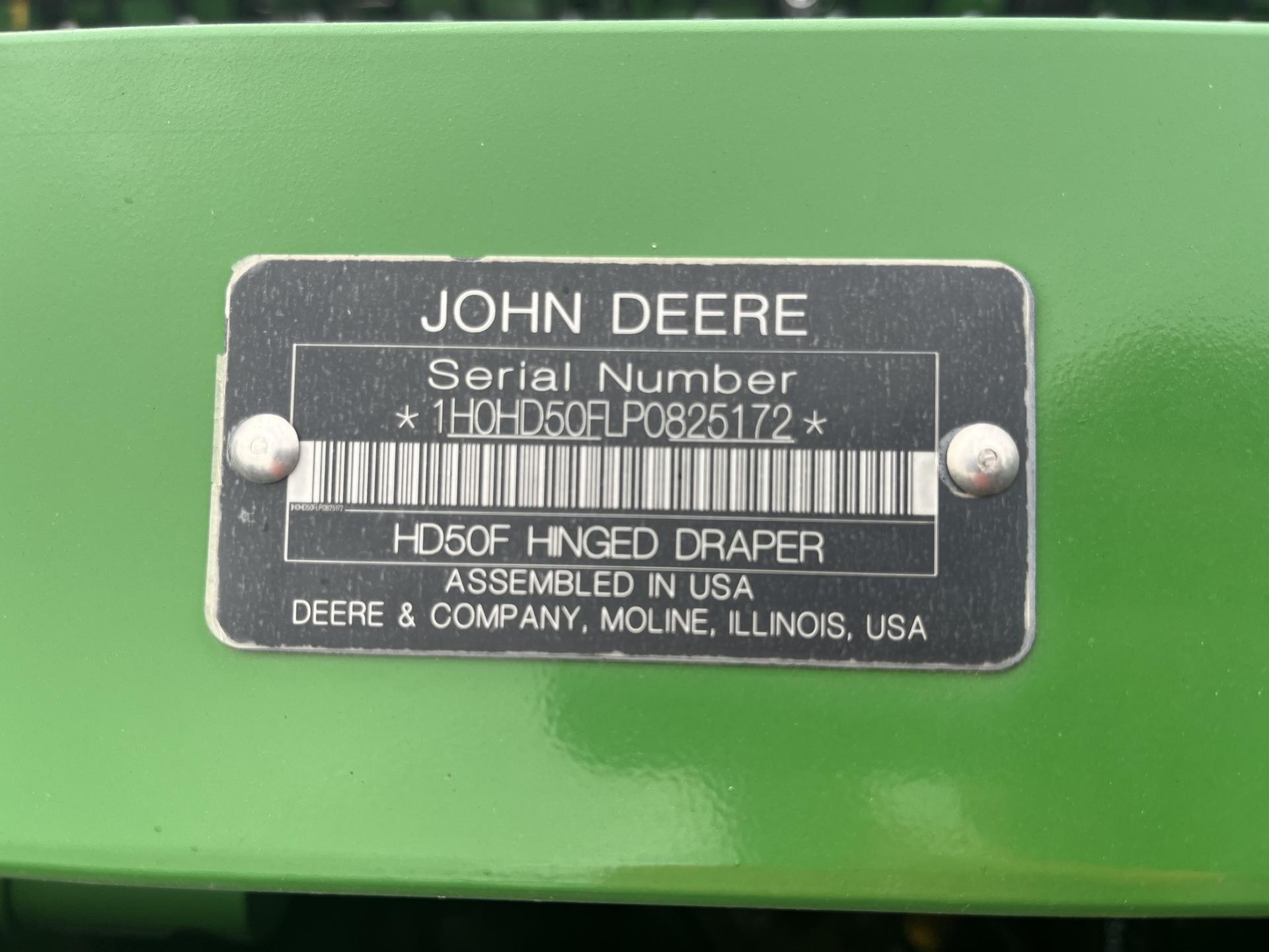 2023 John Deere HD50F Image