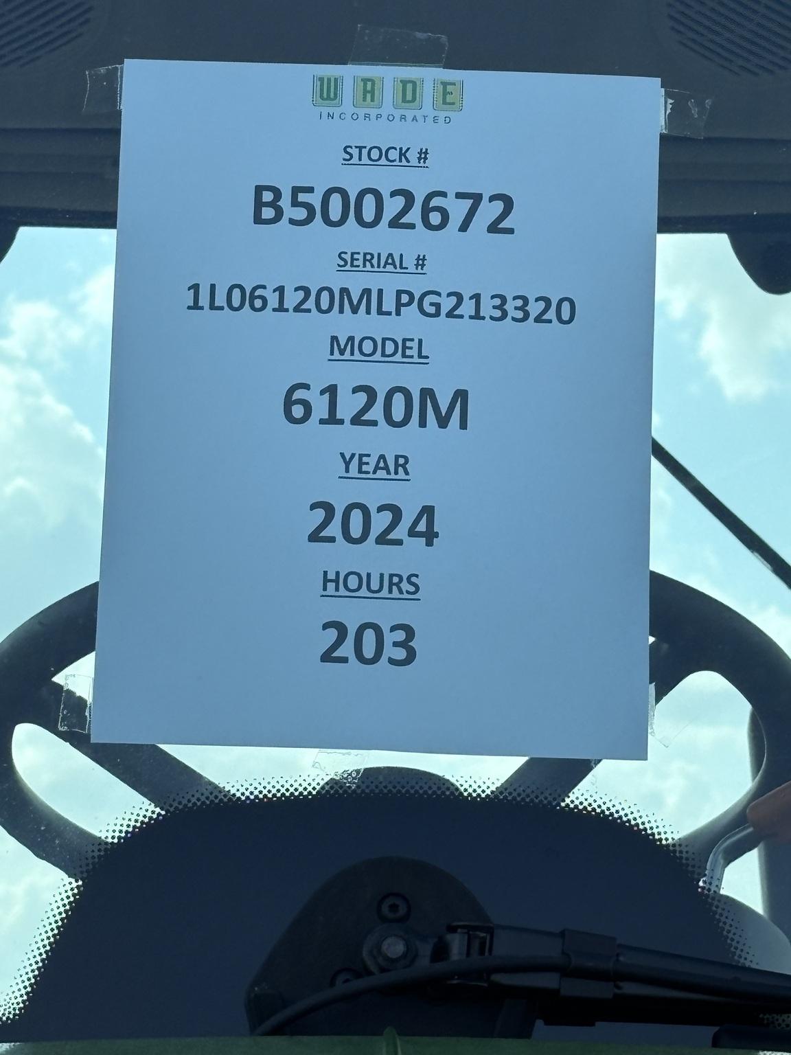 2023 John Deere 6120M Image