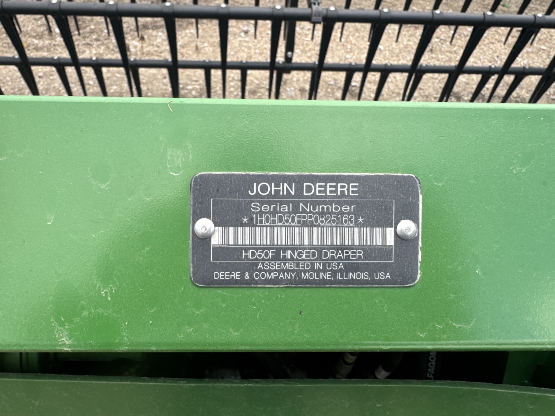 2023 John Deere HD50F Image