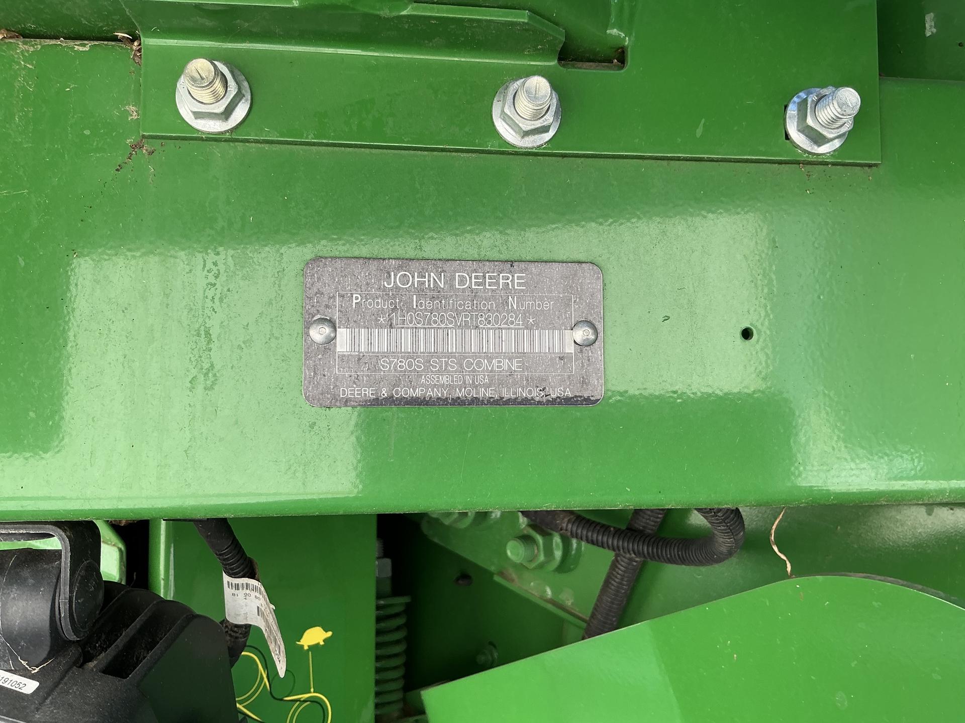 2024 John Deere S780 Image