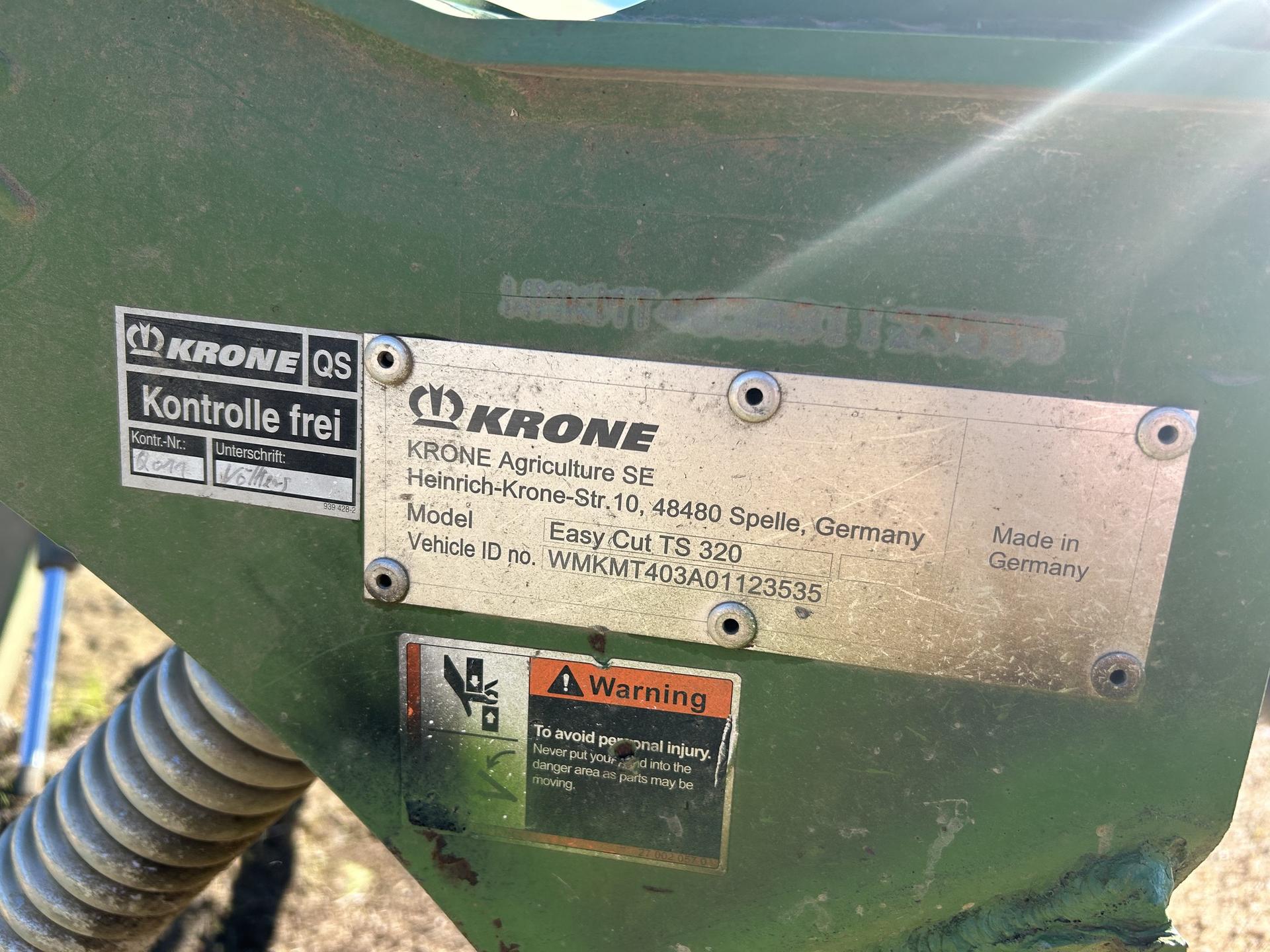 2023 Krone EASYCUT TS 320 Image