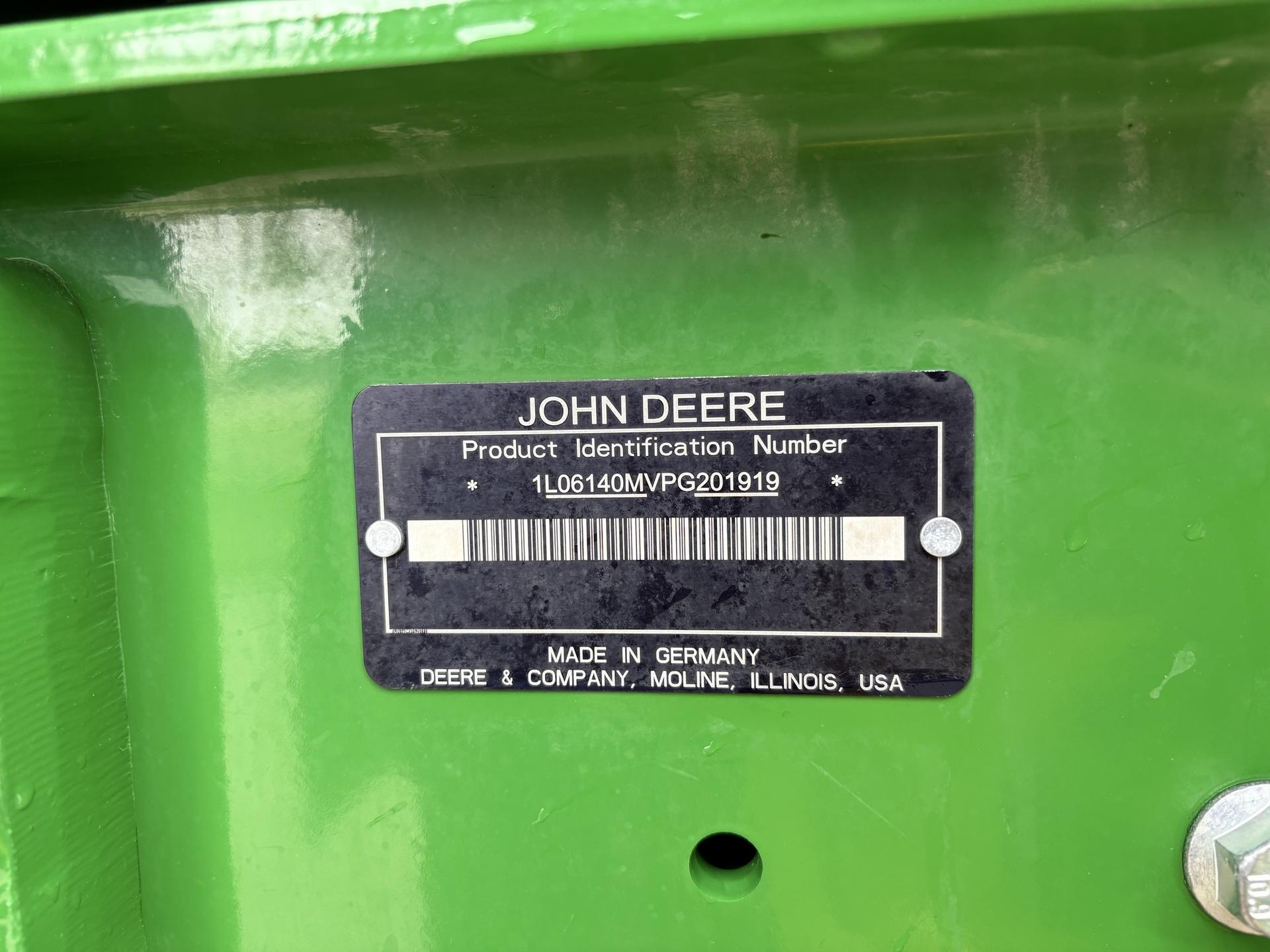 2023 John Deere 6140M Image