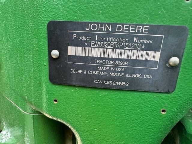 2020 John Deere 8320R Image