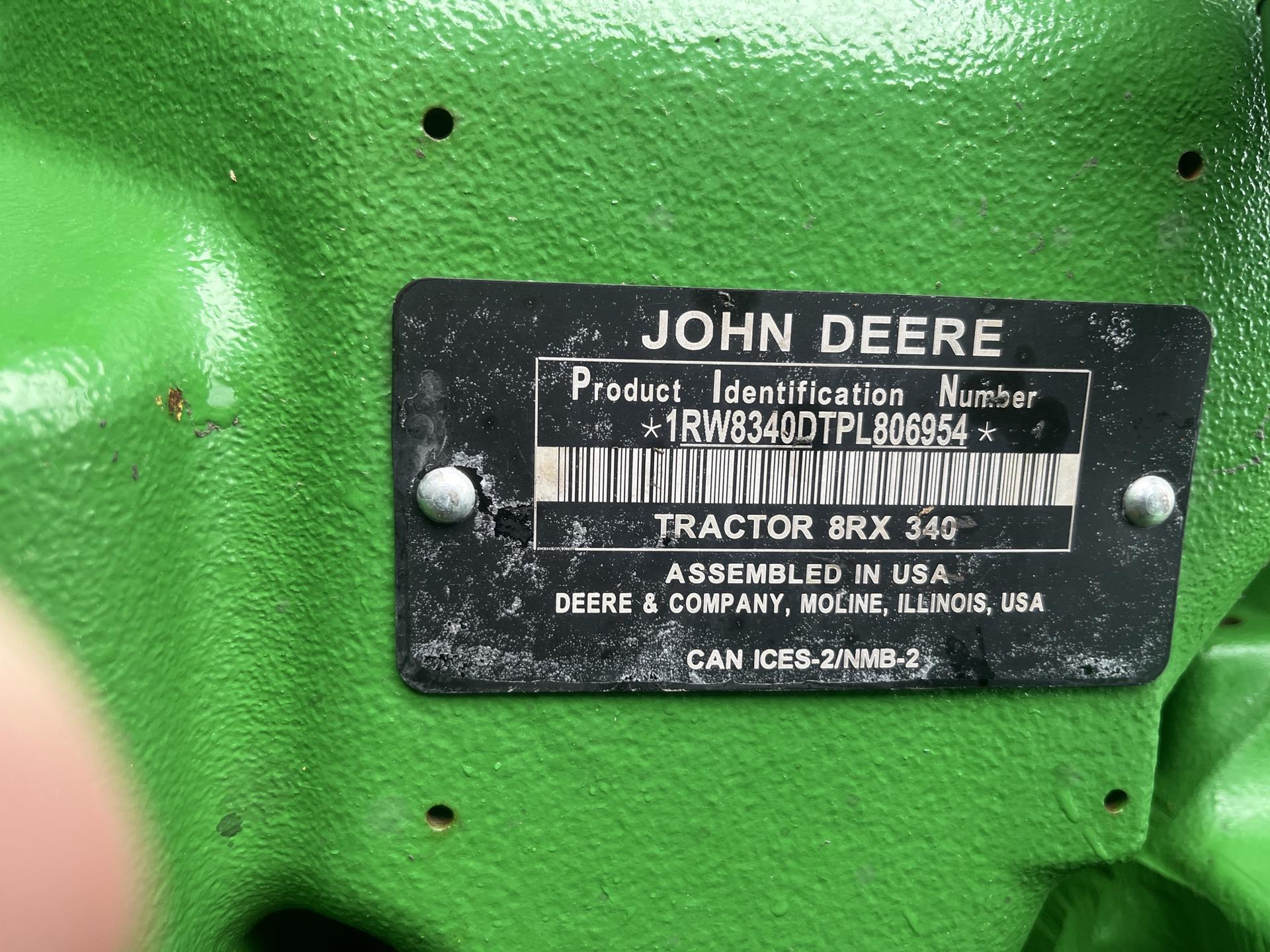 2023 John Deere 8RX 340 Image