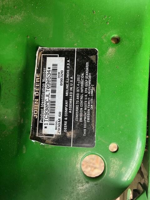 2021 John Deere Z930M Image