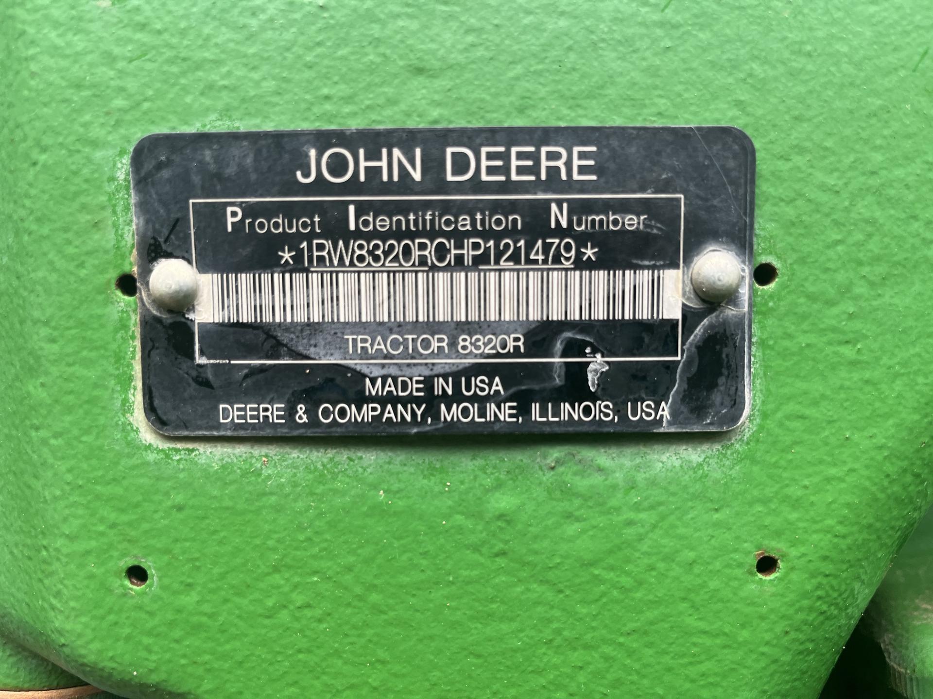 2017 John Deere 8320R Image