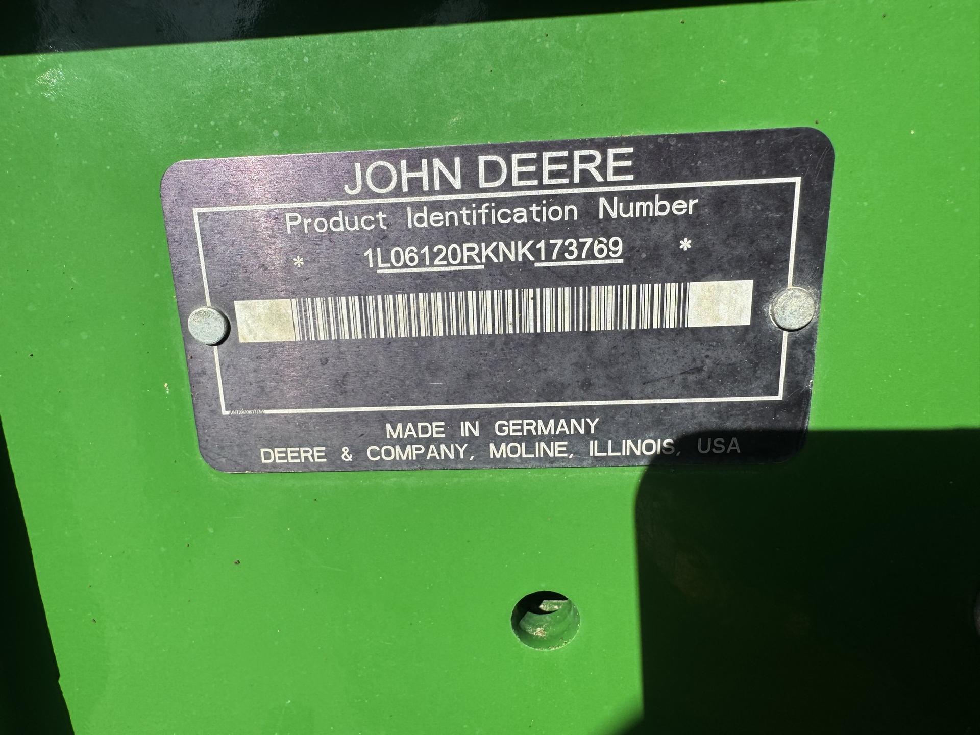 2023 John Deere 6R 120 Image