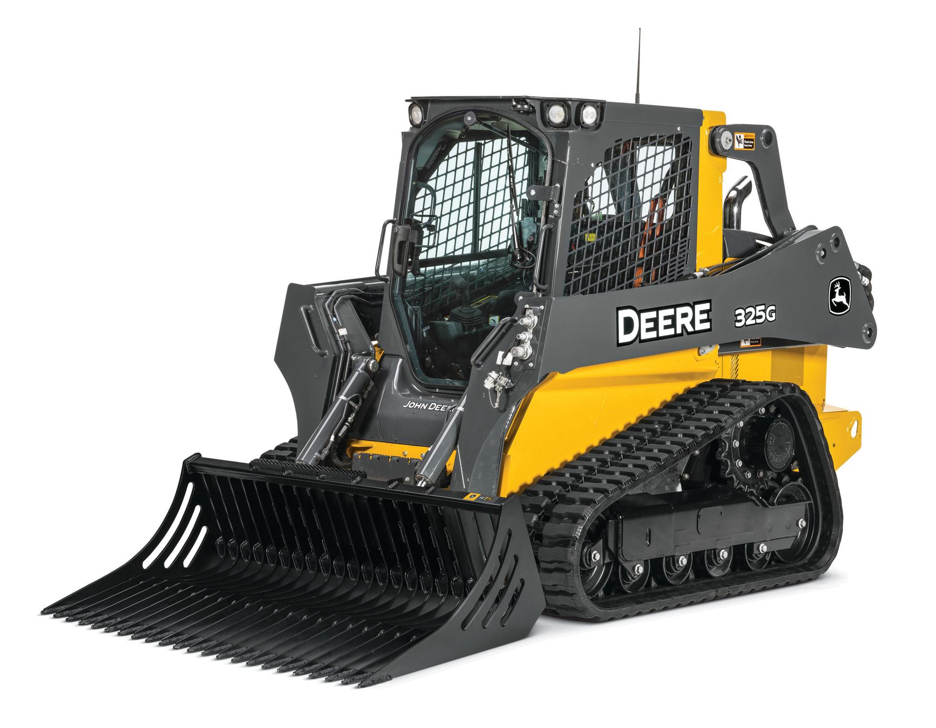 John deere 325g track loader