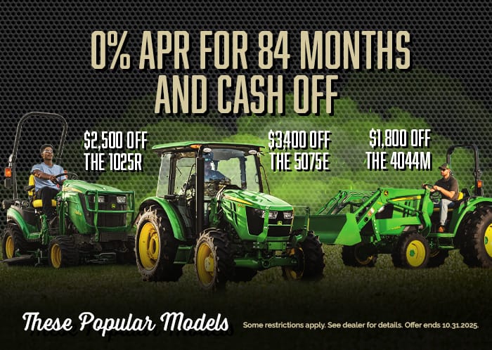 0% APR And Cash Off