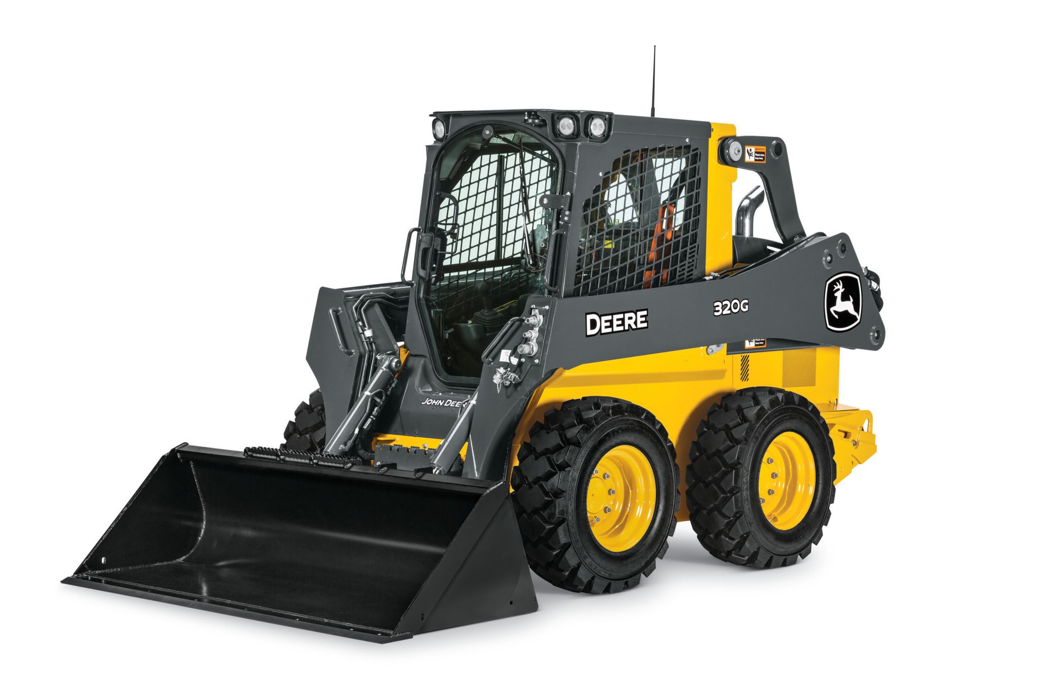 john deere 320g skid steer