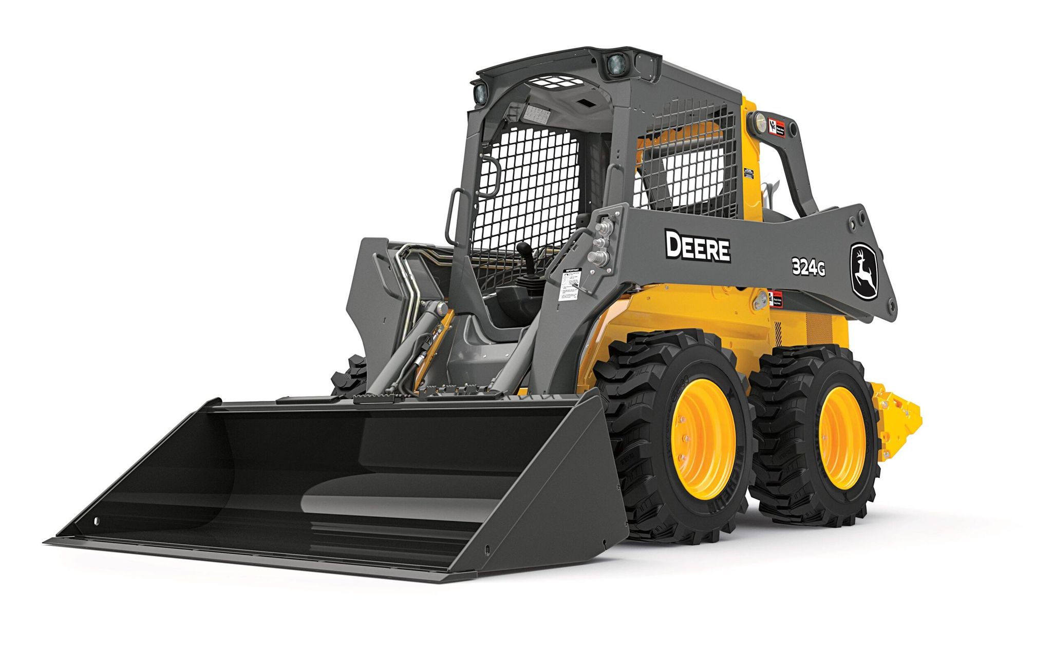 john deere 324g skid steer