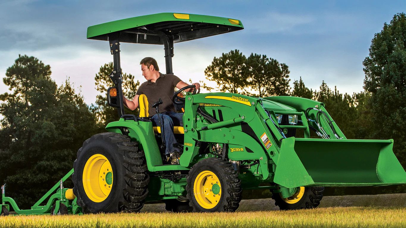 john deere 300r front loader