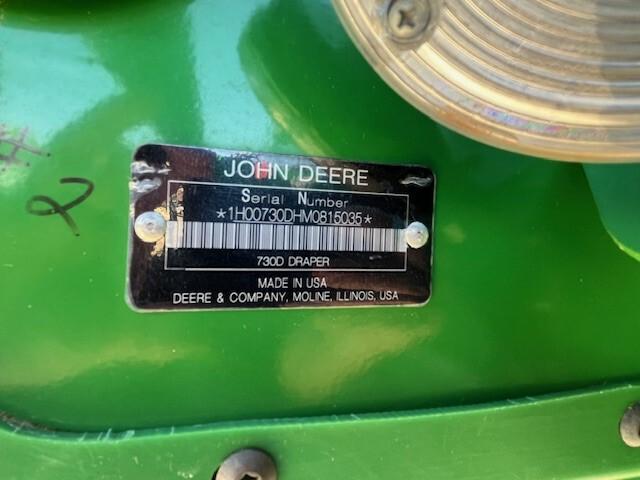 2021 John Deere 730D