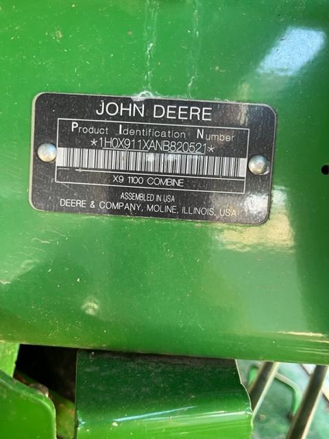 2022 John Deere X9 1100