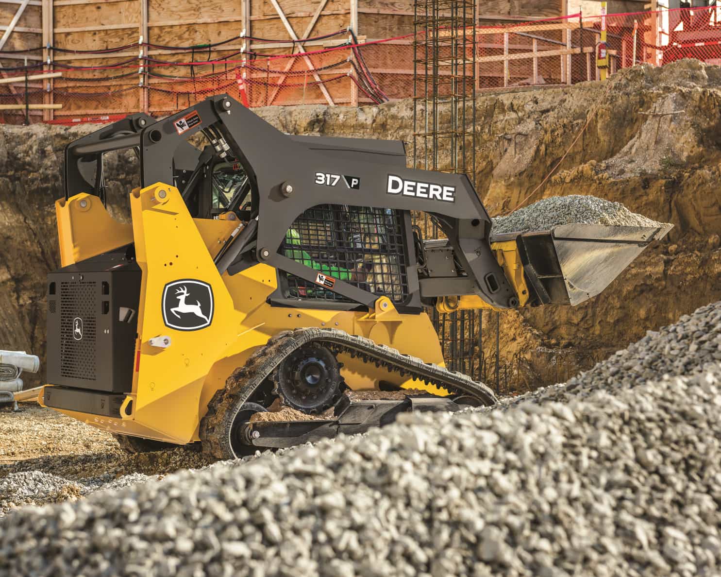 John Deere 317 P-Tier Compact Track Loader